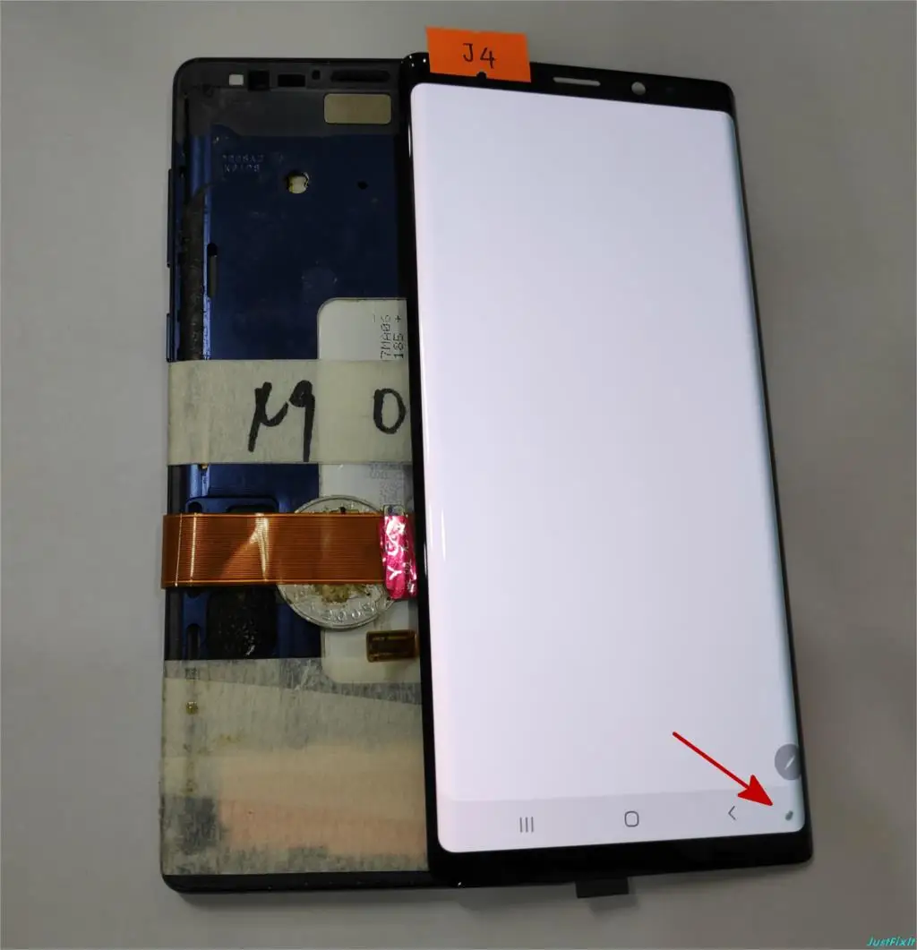 Дефект Super Amoled для samsung Galaxy Note 9 Note9 N960 N960F N960D N960DS ЖК-дисплей сенсорный экран дигитайзер 6,3"