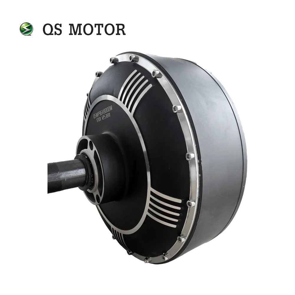 Одновальный мотор QS Motor 8000W V3 96V 110kph для 4-колесных электромобилей |
