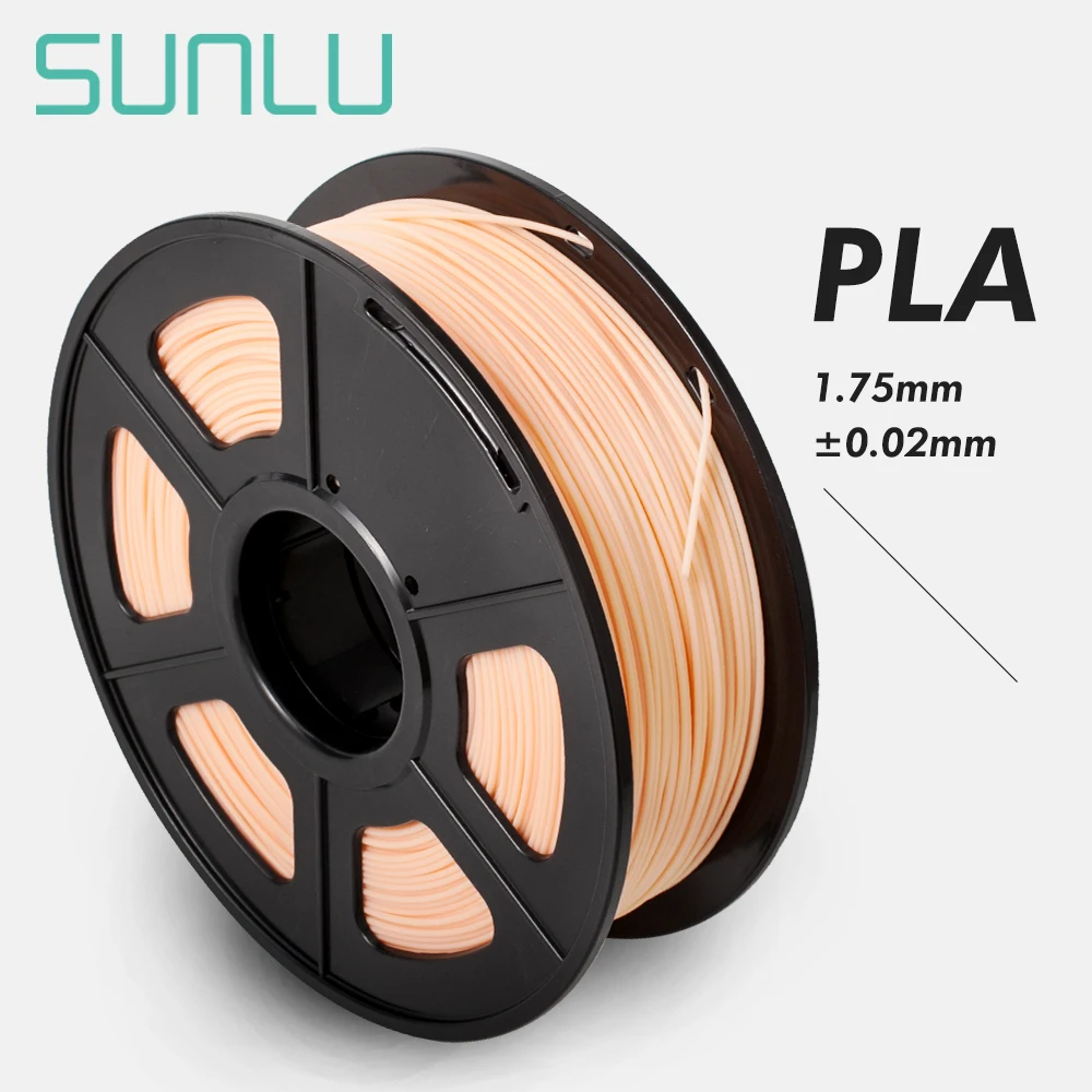 SUNLU 1,75 мм PLA 3D нити для 3D-принтеры 1 кг 330 м детей мазня eco-friendly сублимаций заготовок Материал