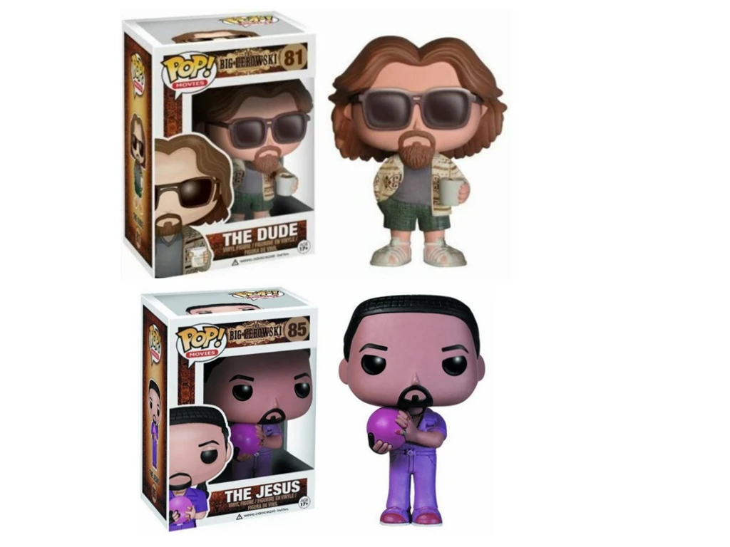 Funko Pop The Big Lebowski Action Figure 81 The Dude 82 Walter 83