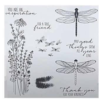 

Stampin Up Stamps and Dies 2021 New Arrivals and Scrapbooking For Paper Making Dragonfly Embossing Frame Decoration Card Set