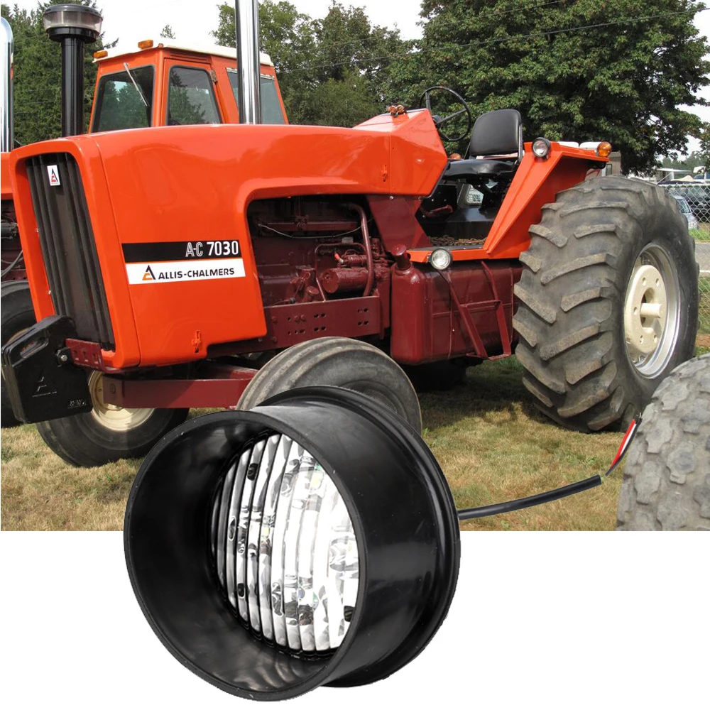 Phare de travail rectangle 11 LED 2640 Lumen pour tracteur.