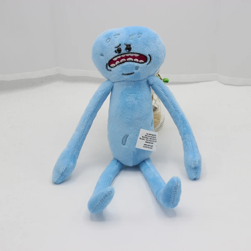 Новинка, 18 см, забавные плюшевые игрушки Rick And Morty, кукла, милый Пикл Рик, плюшевая мягкая подушка, мягкие игрушки для детей, детские рождественские подарки - Цвет: 23cm Sad
