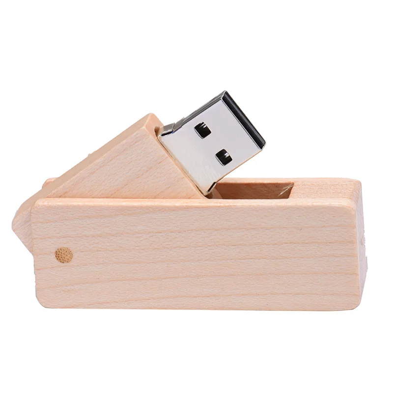 JASTER USB 2,0(10 шт. бесплатный логотип) Деревянный usb+ Push-pull box USB флэш-накопитель карта памяти 4G 8G 16G 32G 64G u диск подарки - Цвет: J