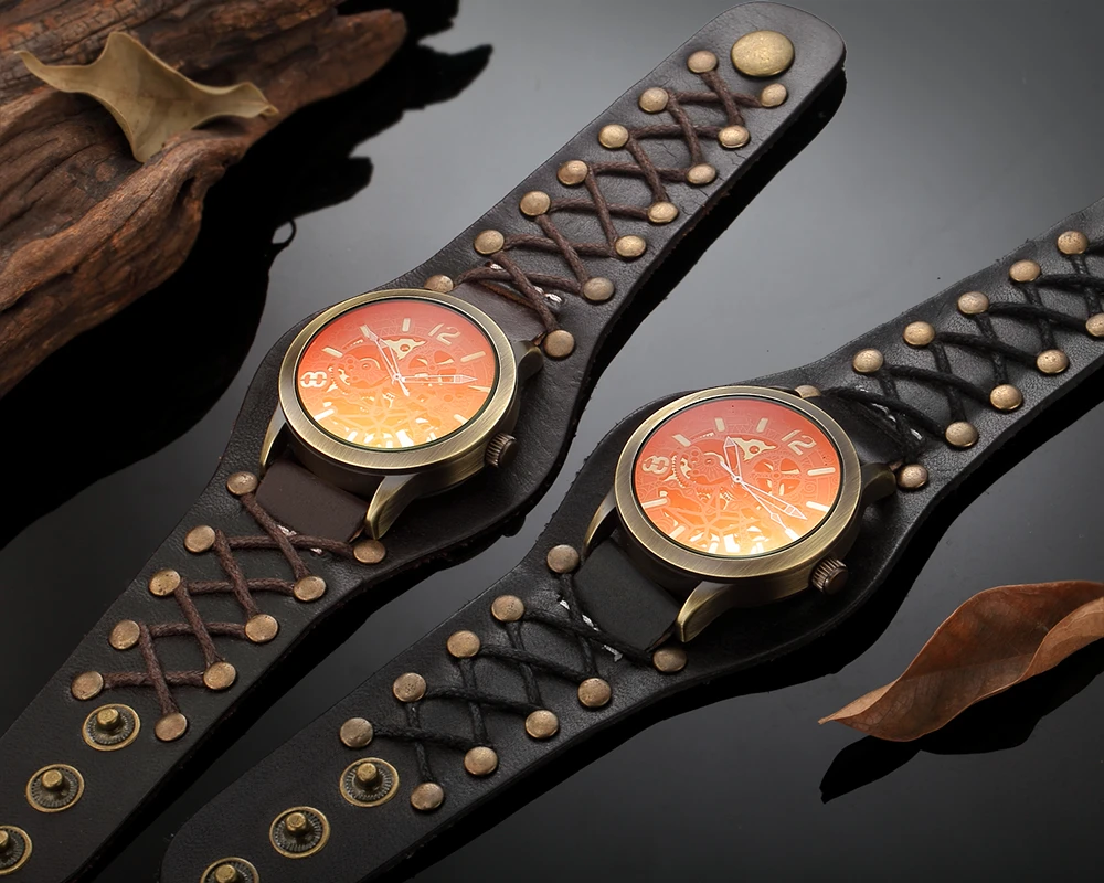 2019_SHENHUA_Brand_Fashion_Leather_Bronze_Watch_Men_Automatic_Mechanical_Skeleton_Antique_Watches_Re (5)
