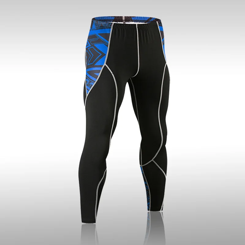 Men's Compression Pants Tights Leggings Run jogging Gym training Crossfit Bodybuilding male Bottom MMA trousers fitness pants