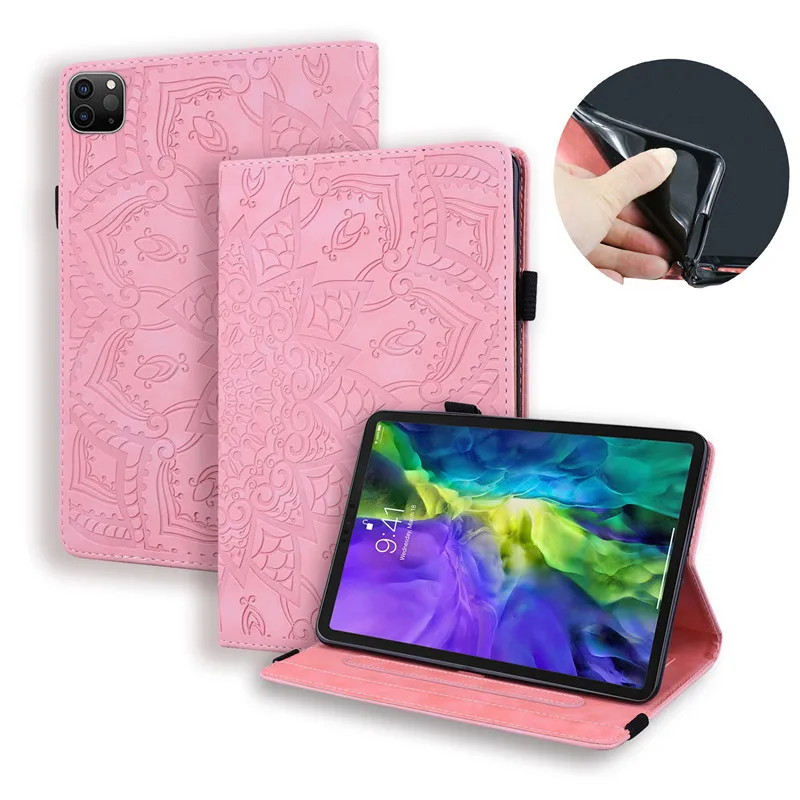 Capa Carteira de Couro para iPad, Capa