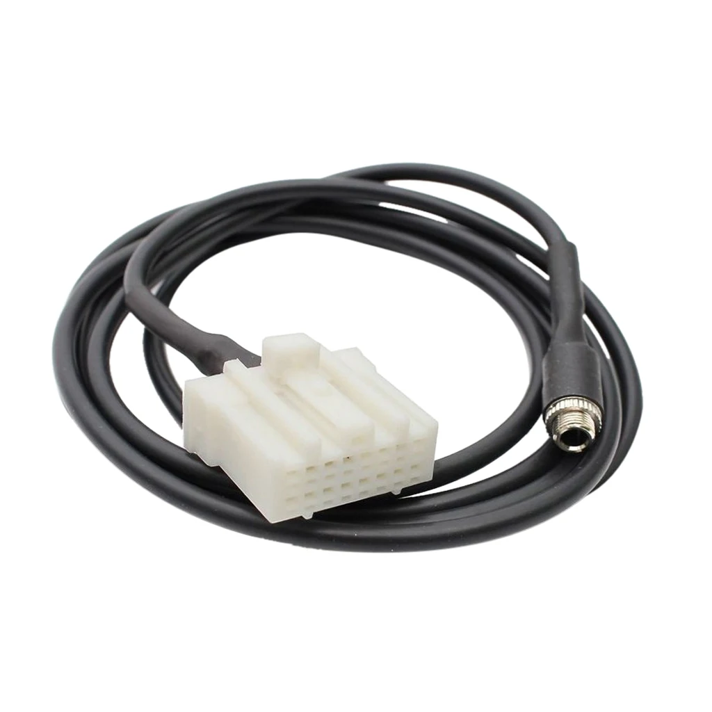 

AUX Input Female Jack 3.5mm Audio Adapter Cable For IPod IPhone 4 4S 5 5S MP3 To Mazda 2 3 5 6 RX8 MX-5 Car Player