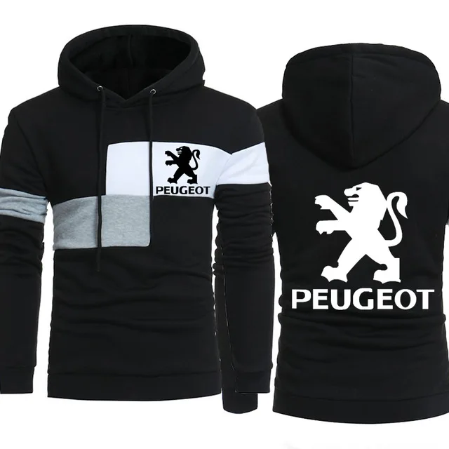 Мужские толстовки для PEUGEOT Car с логотипом, толстовка с принтом, весна-осень, мужская повседневная толстовка в стиле хип-хоп, harajuku, модная толстовка с капюшоном, флисовый спортивный костюм - Цвет: as picture
