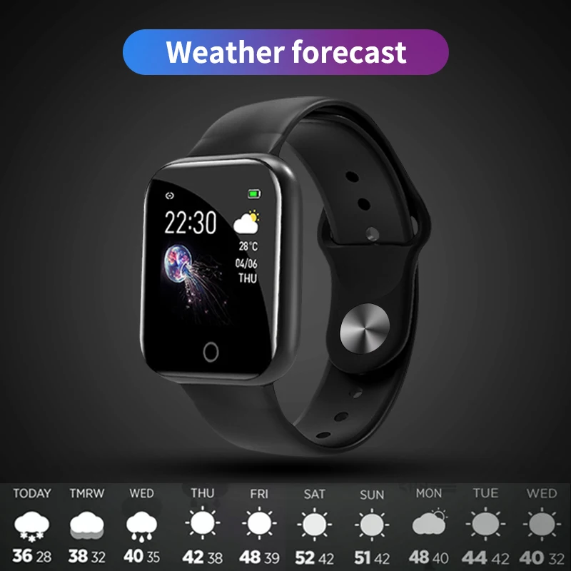 Tanie Męskie inteligentne zegarki wodoodporne ip67 z pomiarem ciśnienia krwi tętno Monito opaska sportowa bluetooth kobiety android ios