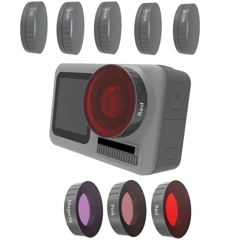 Фильтр для объектива экшн-камеры DJI OSMO FS UV glass CPL JSR-3883.01 для DJI Osmo ACTION glass фильтр аксессуары