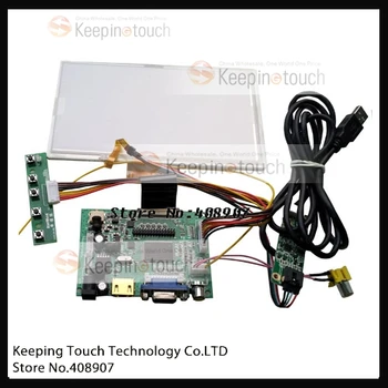 

HDMI+VGA+2AV+Touch Driver Controller Board+ AT070TN90 AT070TN92 LCD 800*480