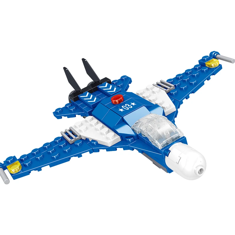 Городской Робот трансформации Строительный Блок военный автомобиль танк кирпич