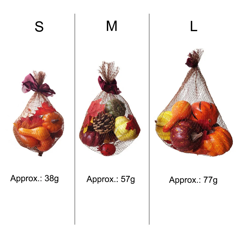 Искусственные тыквы кленовый лист сушеные цветы гранатовый стол дом осень