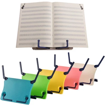 

Table Music Stand, Book Reading Stand, Portable Foldable for Reading, Music Sheet, Cook Book，Document