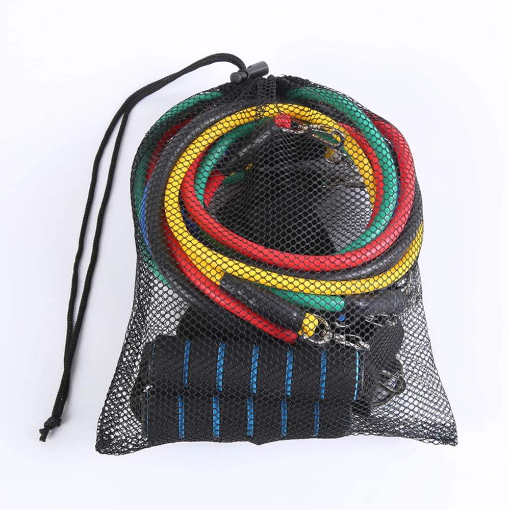 11Pcs Exercise Resistance Bands Sets for Women and Men Fitness Gym Strength Training Body Yoga Pilates Sport Rubber Band Pull Up (8)