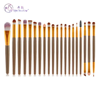 

20Pcs Eye Makeup Brush Eyebrow Brush Powder Foundation Eyeshadow Brush Tool