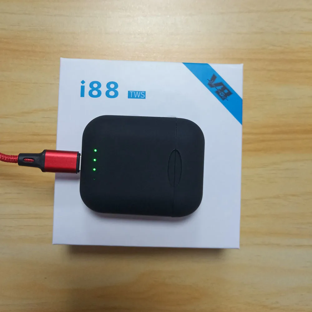 I88 оригинальные матовые беспроводные наушники, гарнитура Bluetooth 5,0, сенсорное управление, стереогарнитура, Беспроводная bluetooth, гарнитура с громкой связью