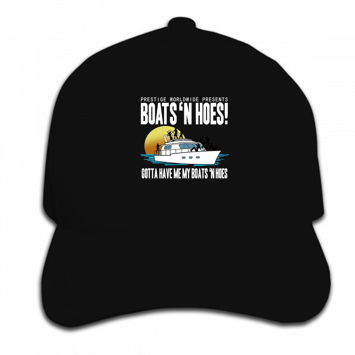 Print Custom Baseball Cap Men Funny Women Cool Step Brothers Boats N' Hoes Adult Hat Peaked cap