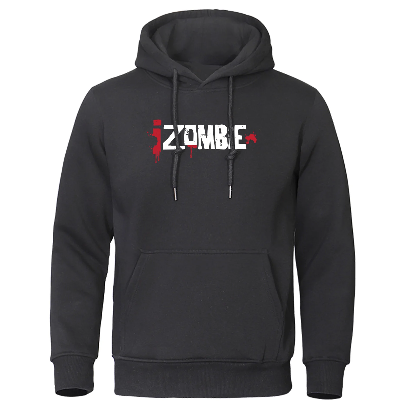 

Hip Hop Tracksuit Personalized Sweatshirt Men's Hoodies Fashion Izombie Print Adult Pullover Autumn Raglan Hoody Men Streetwear
