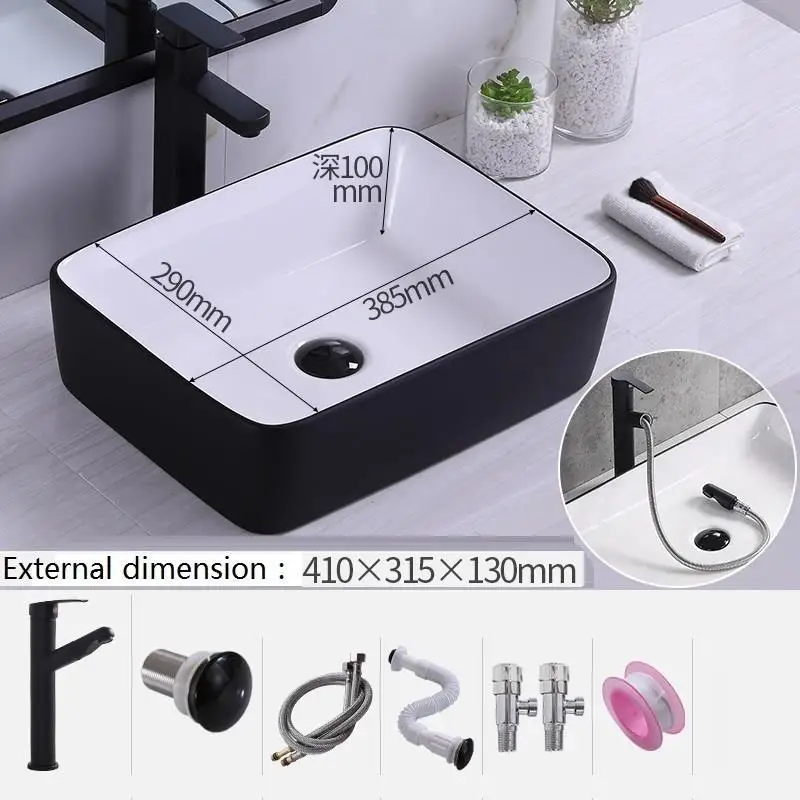 Lavagem Wastafel Mano миска для ванной комнаты Lavabo Pia Cuba Banheiro раковина для ванной комнаты - Цвет: MODEL F