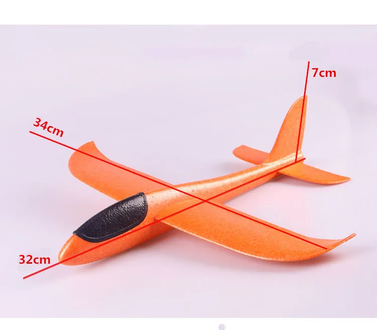 Детская игрушка ручной самолет пенный самолет метательный скользящий самолет дуинь модель самолета стойло поставка товаров
