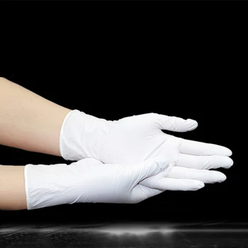 

100pcs Food Grade Disposable Latex PVC Gloves Guantes Desechables Luvas Descartaveis Household Protection Waterproof Gloves