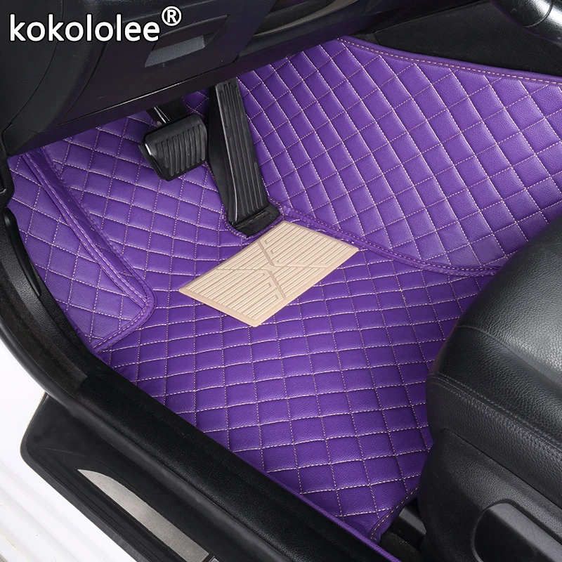 Автомобильные коврики kokololee на заказ для Haima 7 S7 S5 F7 M3 M6 Ev семейство Happin Mpv Hatchback V70 водонепроницаемые