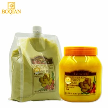 BOQIAN, 2 шт./лот, имбирный крем для кожи головы, массажная маска для волос, маска для лечения, Питательная, против выпадения волос, для восстановления поврежденных и сухих волос, уход за волосами