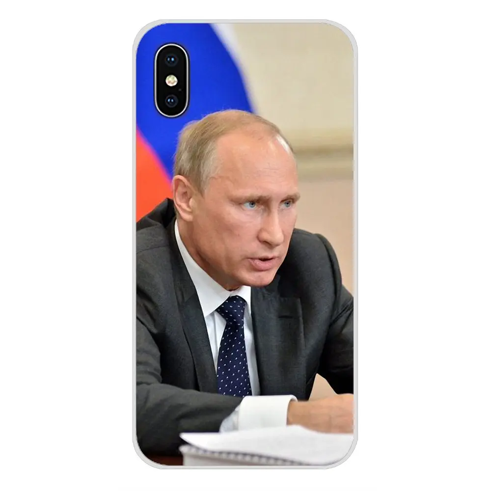 For Apple iPhone X XR XS 11Pro MAX 4S 5S 5C SE 6S 7 8 Plus ipod touch 5 6 Vladimir Vladimirovich Putin Russia Phone Cases Covers