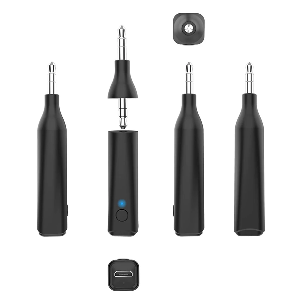 Мини 3,5 мм аудио разъем автомобильный Bluetooth приемник 5,0 беспроводной Bluetooth аудио адаптер AUX автомобильный Bluetooth приемник