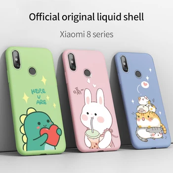 

ASINA Cute Cartoon Case For Xiaomi Redmi Note 7 8 Pro 7A Soft Silicone Case Cover For Xiaomi Mi 9 SE 8 SE 8 Lite A1 Mix 2S Capa