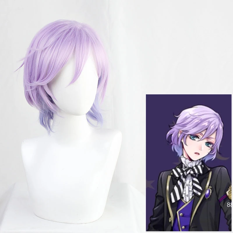 ツイストワンダーランドコスプレウィッグepel Felmierかつら毒リンゴ薄紫髪白雪姫ハロウィンロールプレイかつら Game Costumes Aliexpress