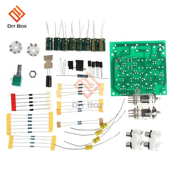 

6J1 Tube Preamplifier Module Headphone Power Audio Amplifier board module 2.0 channel stereo 6J1 MINI HIFI AC 12V volume control