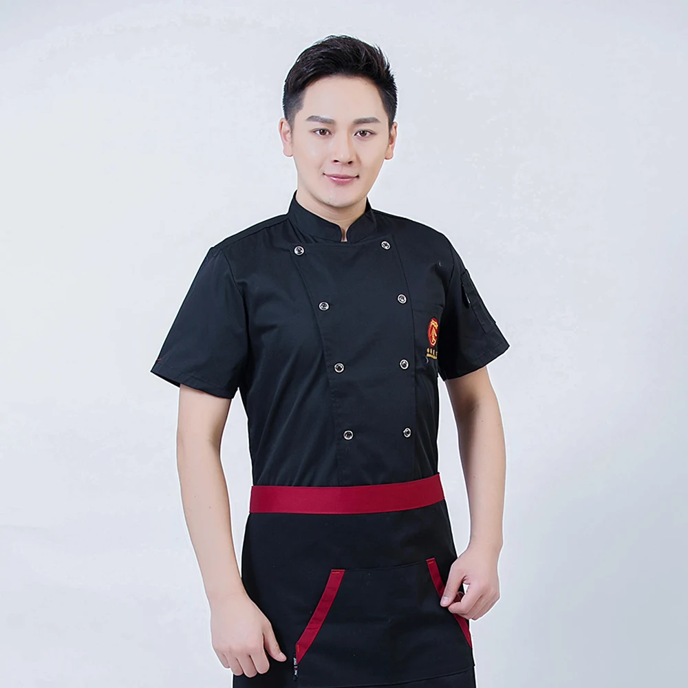 New Unisex Ladies chef shirts housewife Baked goods Chef uniform Hotel bakery Waiter bar machining Western restaurant wholesale