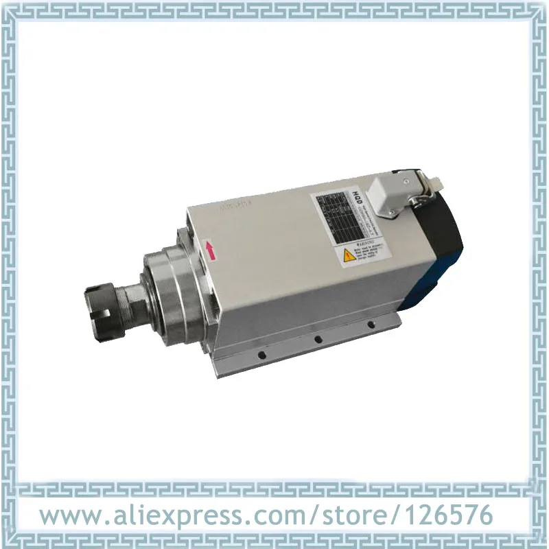 4.5kw Er32 18000rpm Air Cooled Spindle Motor 4 Ceramic Bearing Spindle