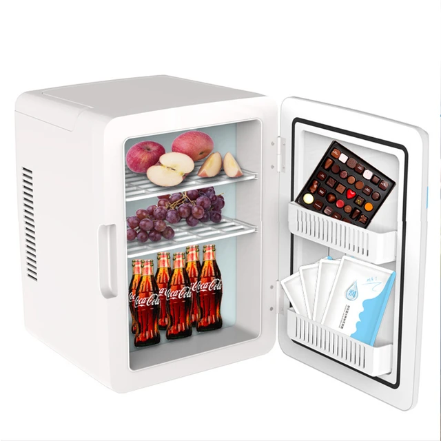 Portable Coca Cola Hot and Cold Mini Refrigerator With Car Charger 