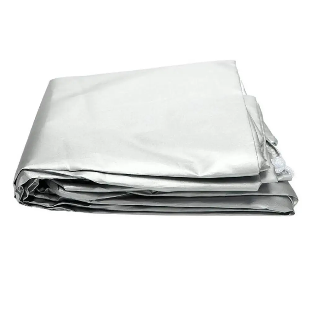 

1Pc Spare Tire Cover 210D Oxford Cloth Silver Tire Protection Anti-aging Cover 70*103cm/80*118cm