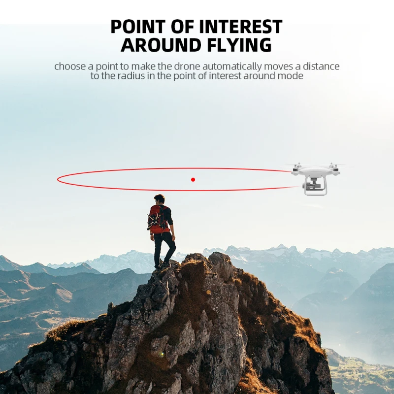 Gps авто следить за мной Wi-Fi FPV RC Drone X1 500M 1080P камера gps позиционирование один ключ возврат пульт дистанционного управления Вертолет с Gimbal
