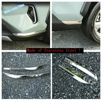 

Lapetus Front / Rear Bumper Corner Protection Moldings Kit Corner Guard Cover Trim Fit For TOYOTA RAV4 RAV 4 XA50 2019 2020