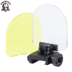 SINAIRSOFT Holographic Bulletproof Lens Protector Folding For Paintball Airsoft 551 552 553 556 557 Scope Red Green Dot Sight