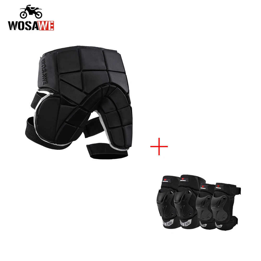 A set protection Наколенники для мотоцикла, наколенники для мотокросса, защитные штаны для защиты колена, мотоциклетные наколенники, MTB наколенники, наколенники - Цвет: A set protection