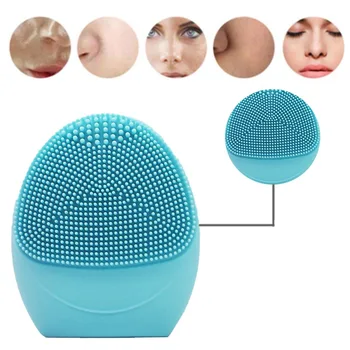 

2019 Electric Ultrasonic Facial Cleansing Brush Control Oil Remove Blackheads Face Cleaning Brush Massage Soft