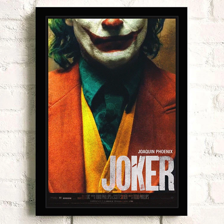 5 Супергерой, Джокер Хоакин Феникс Хит Леджер DC фильмы-Комиксы настенная живопись Печать на холсте плакат картины Домашний декор - Цвет: 5