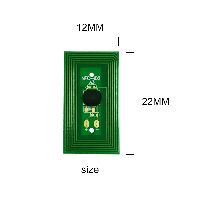 10 шт. PCB Чип Infineon 66R01P nfc электронный тег RFID Электронный тег 12x22 мм Прямая с фабрики