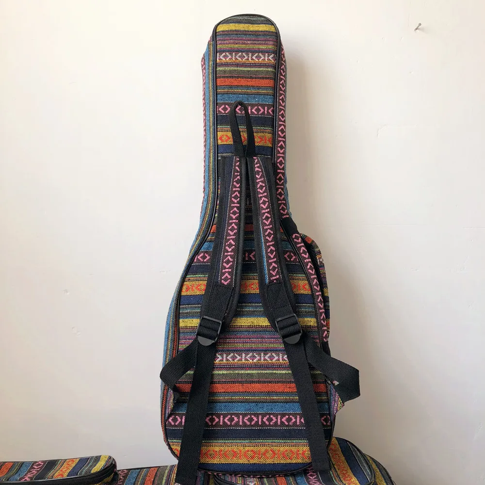 28 30 дюймов Guitalele укулеле Чехол для гитары мягкая сумка баритон полоса синий рюкзак укулеле аксессуары для гитары Gig акустическая