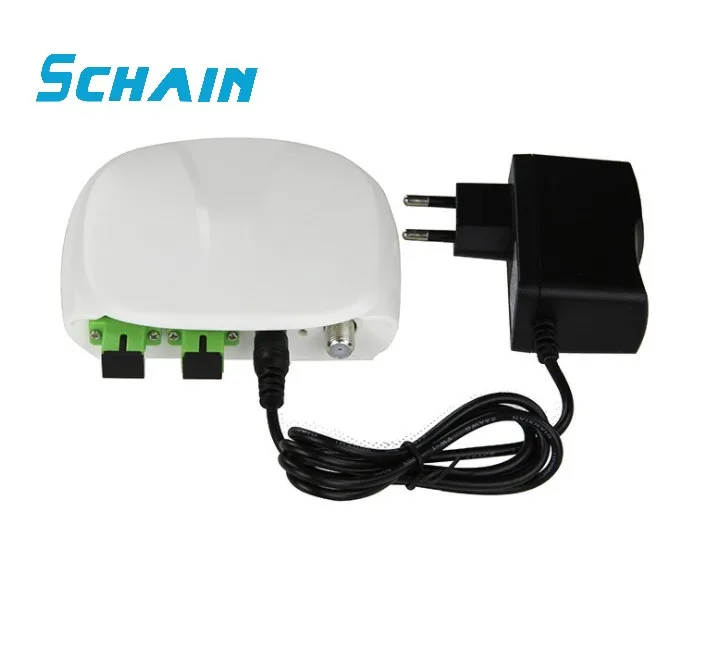 

FTTH Fiber optical receiver SC/APC SC UPC Fiber Node with WDM AGC Mini Node Indoor FTTH Tool Optical Receiver CATV Transeiver