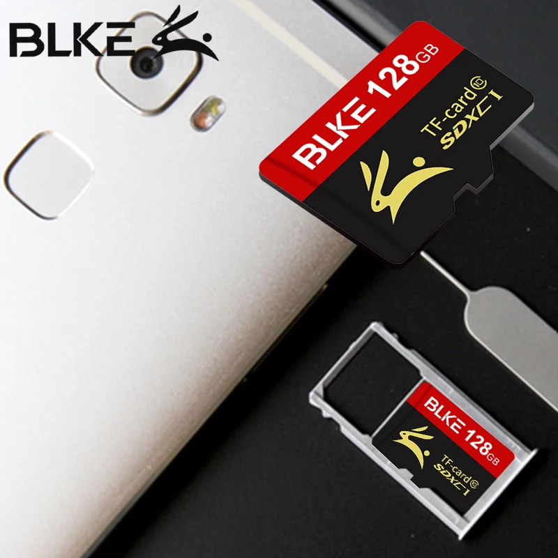BLKE micro sd карта 16 ГБ 32 ГБ 64 Гб 128 ГБ 256 ГБ TF карта высокоскоростная карта памяти для смартфона/камеры наблюдения/планшетного компьютера
