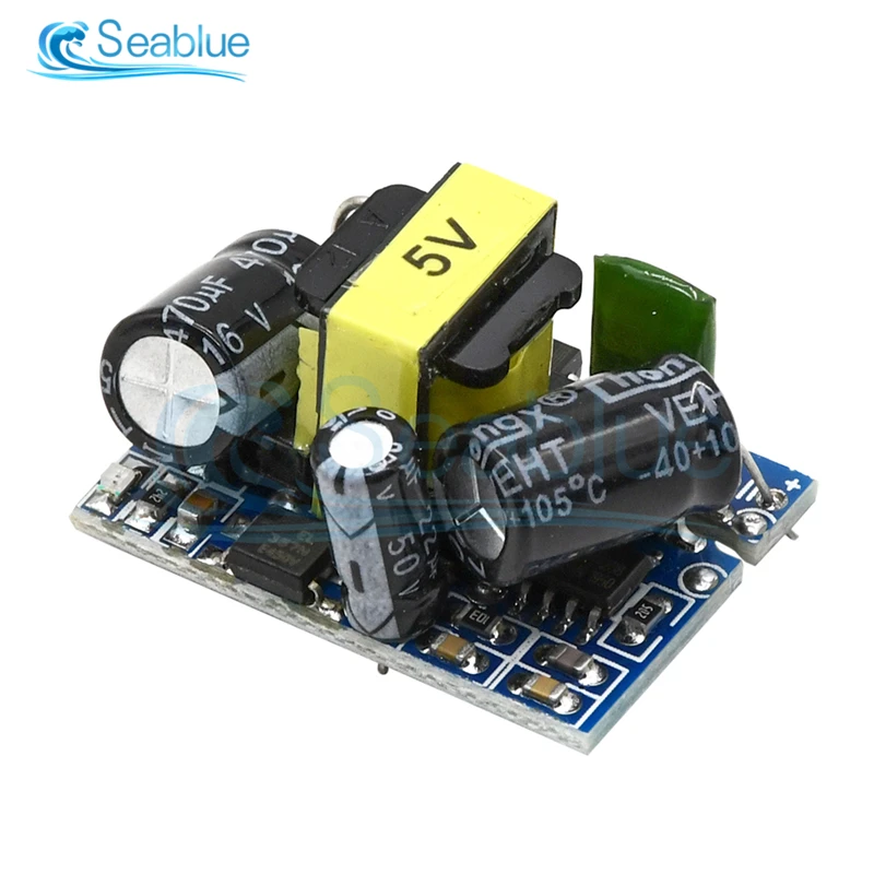 AC-DC 정밀 벅 컨버터, 스텝 다운 변압기, 절연 스위치, 전원 공급 장치 모듈, AC 220V-5V DC, 5V, 700mA, 3.5W, 5 개