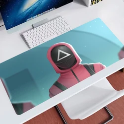Programa de tv jogo lula grande jogo mouse pad computador computador cerejeira flores gamer tapete mesa para cs go lol dota xxl portátil mousepad
